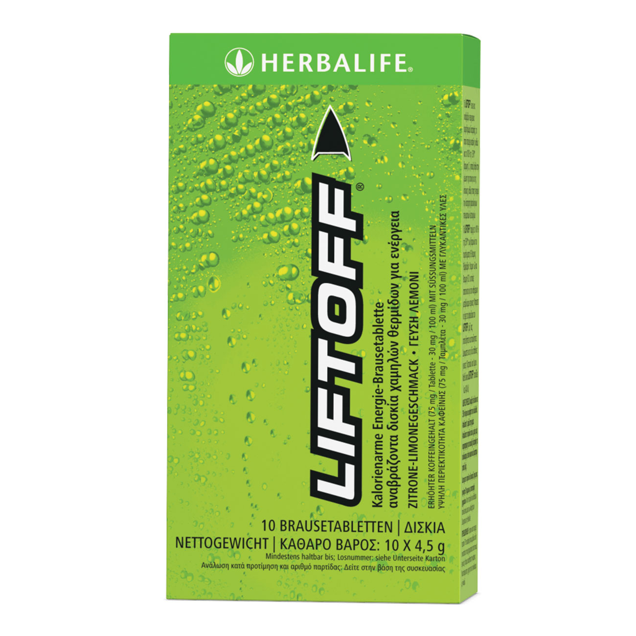 LIFTOFF® EnergyDrink ZitroneLimonegeschmack 10er Pack Herbalife