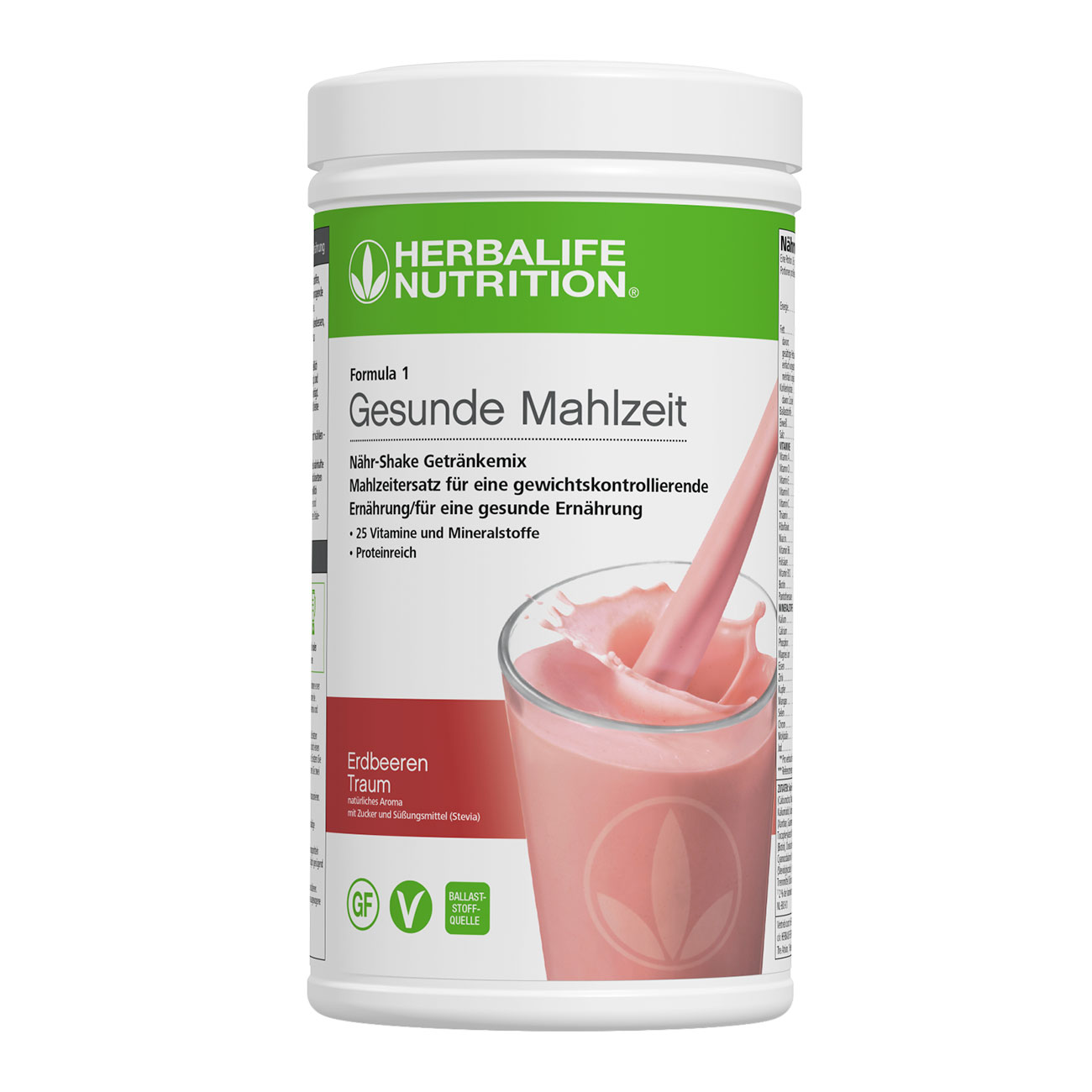 Formula 1 Shake Erdbeeren Traum 550 g Herbalife Nutrition Deutschland